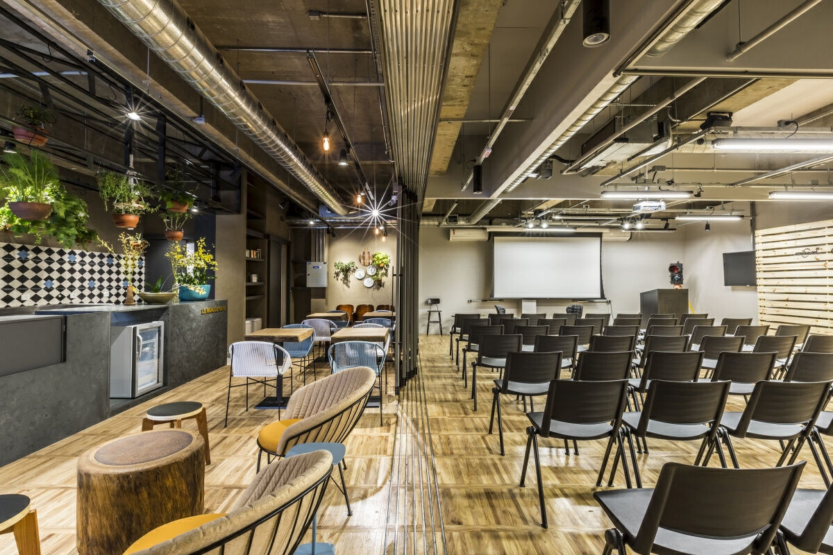 Civi-co Coworking Offices – São Paulo 工业风办公室设计案例