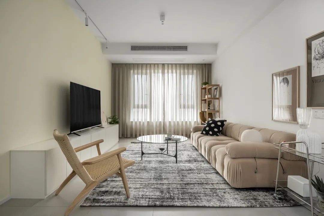 文艺的奶油色调，复古恬静的治愈力量 | 皋邸设计设计案例