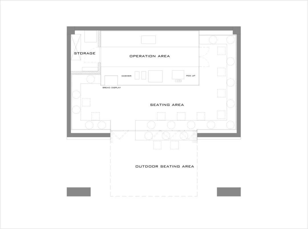  R.A.W.设计工作室丨打破边界，轻松自由的社区咖啡场景 设计案例