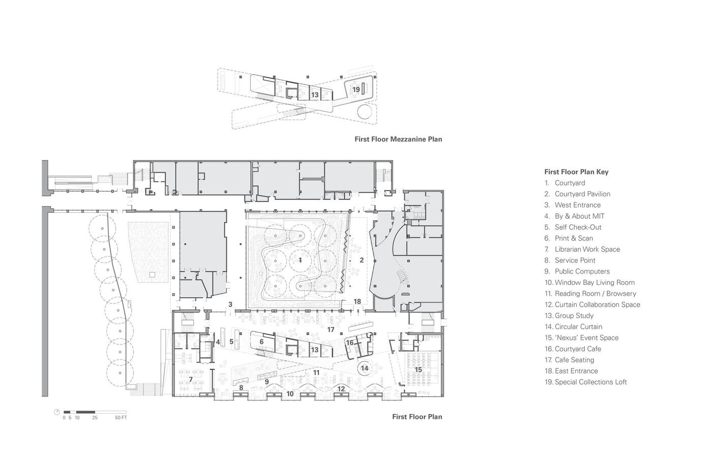  Kennedy & Violich Architecture丨麻省理工学院海登图书馆 设计案例