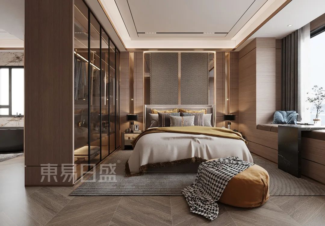 深圳东易日盛总部丨204㎡意式轻奢住宅设计案例