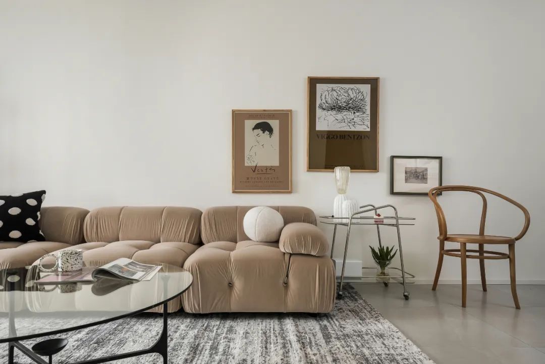 文艺的奶油色调，复古恬静的治愈力量 | 皋邸设计设计案例