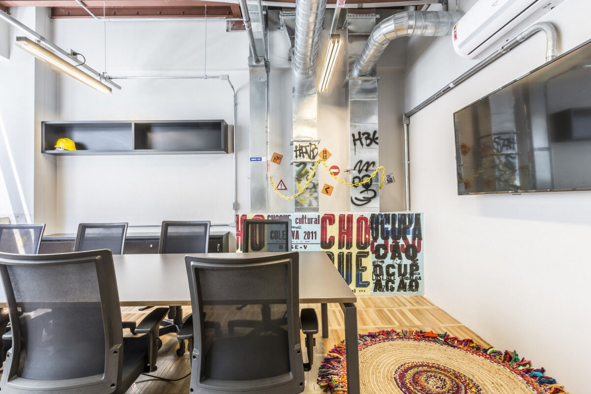 Civi-co Coworking Offices – São Paulo 工业风办公室设计案例