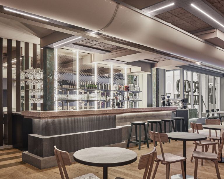 Studio Modijefsky | “Foodhallen美食广场”酒吧餐厅设计案例