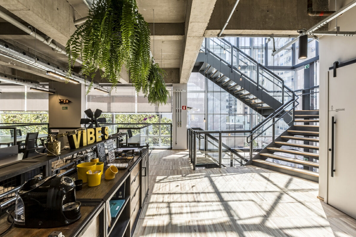 Civi-co Coworking Offices – São Paulo 工业风办公室设计案例
