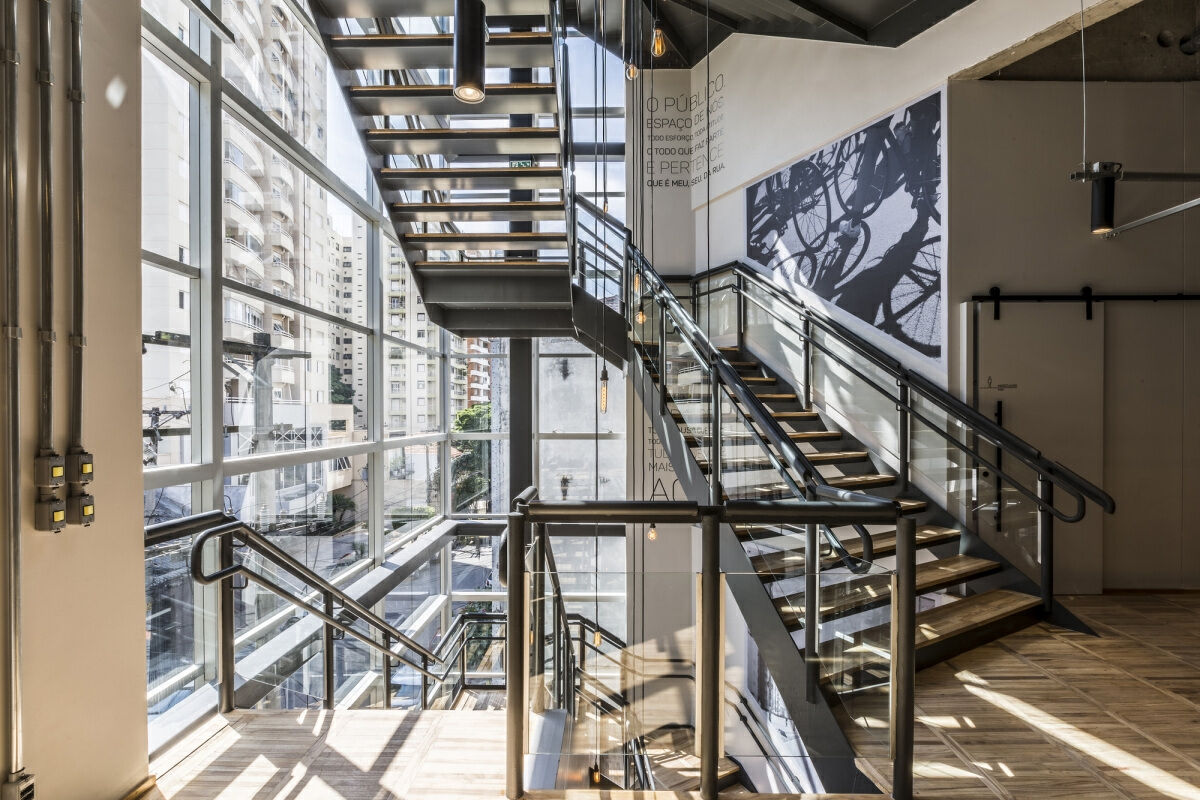 Civi-co Coworking Offices – São Paulo 工业风办公室设计案例