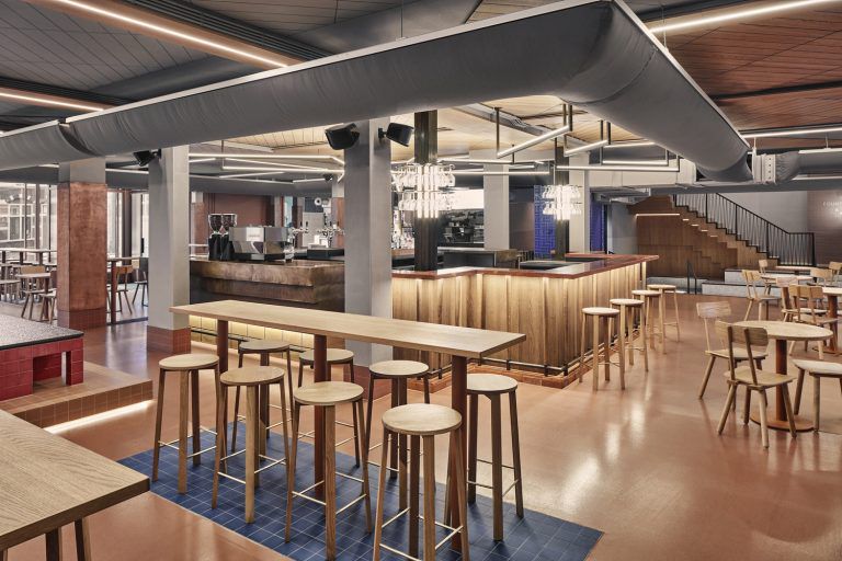Studio Modijefsky | “Foodhallen美食广场”酒吧餐厅设计案例