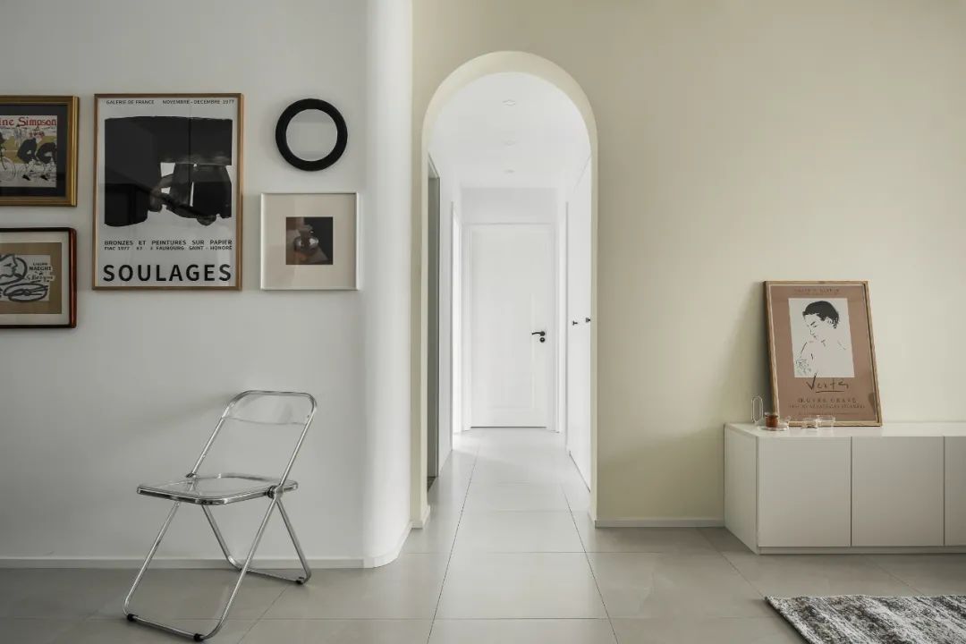 文艺的奶油色调，复古恬静的治愈力量 | 皋邸设计设计案例