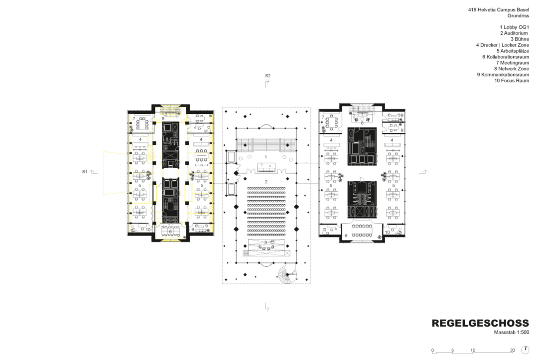 Herzog & de Meuron丨 Helvetia保险巴塞尔总部设计案例