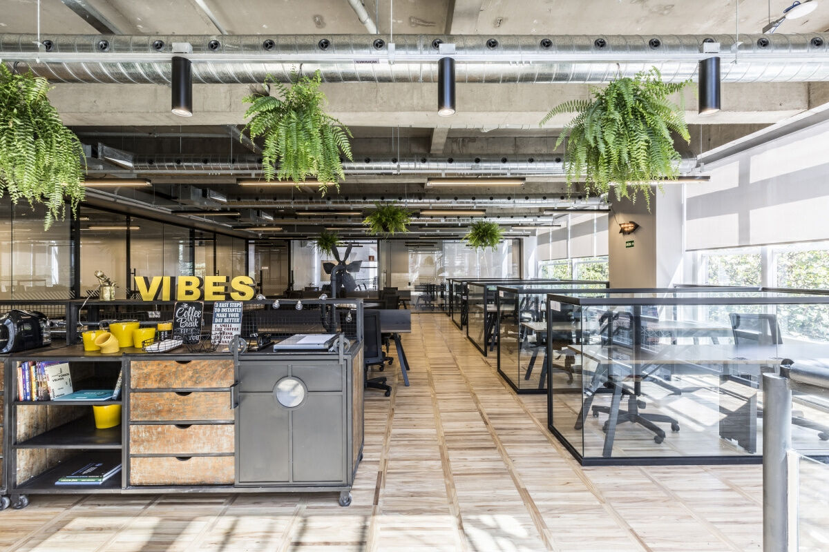 Civi-co Coworking Offices – São Paulo 工业风办公室设计案例