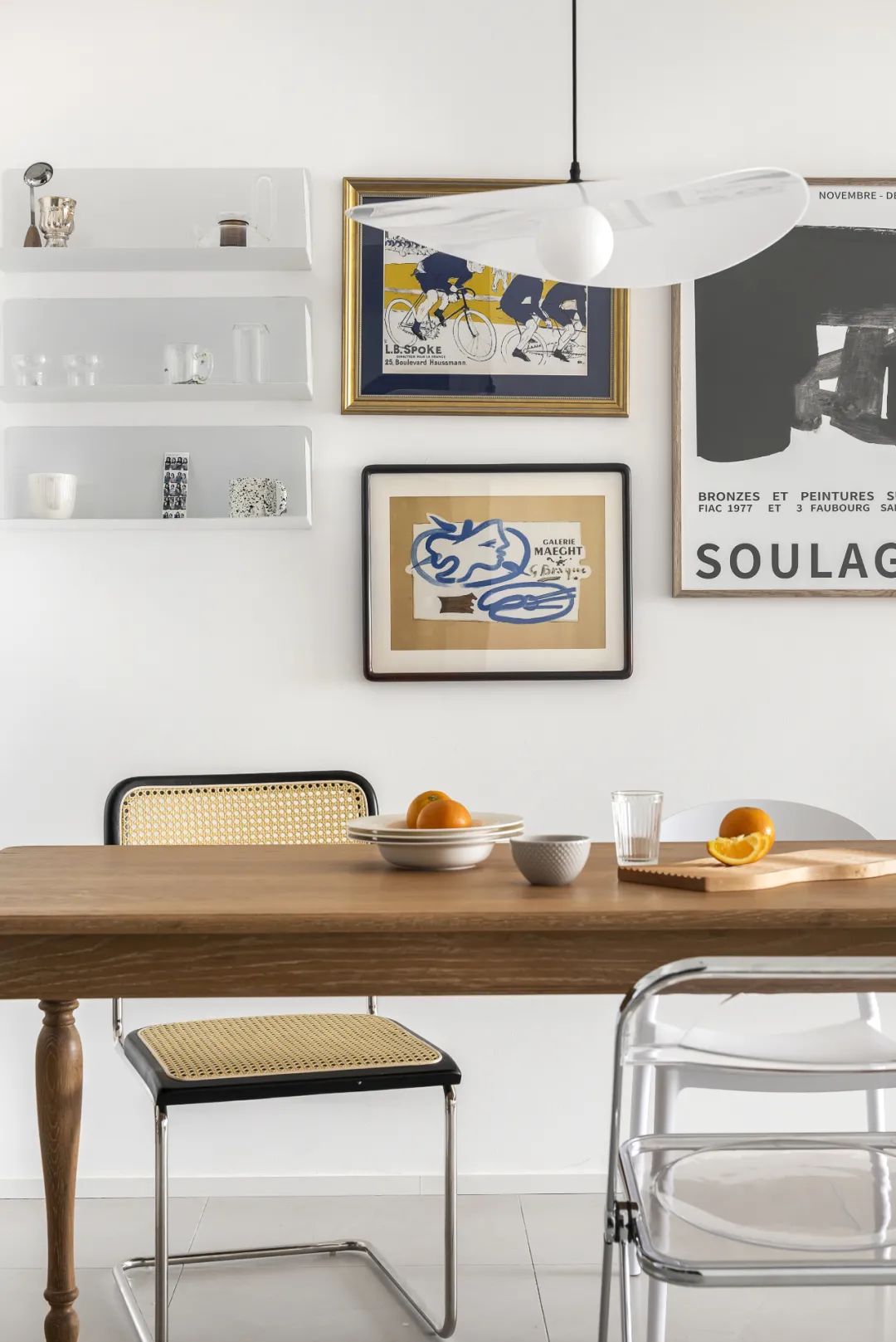 文艺的奶油色调，复古恬静的治愈力量 | 皋邸设计设计案例