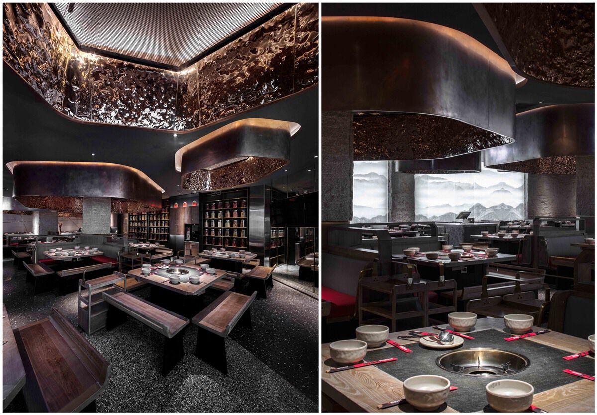 重庆“麻神辣将”火锅店 | 上瑞元筑设计案例