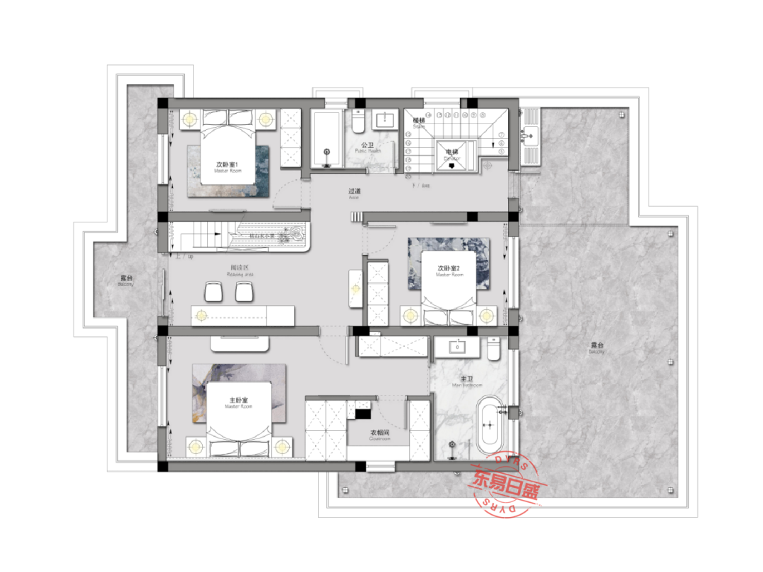 深圳东易日盛丨420m²原木侘寂风别墅设计案例