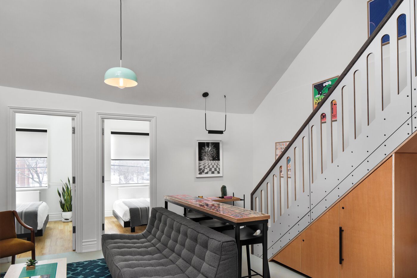 Drake Hotel’s Artist Loft 艺术家阁楼酒店设计案例