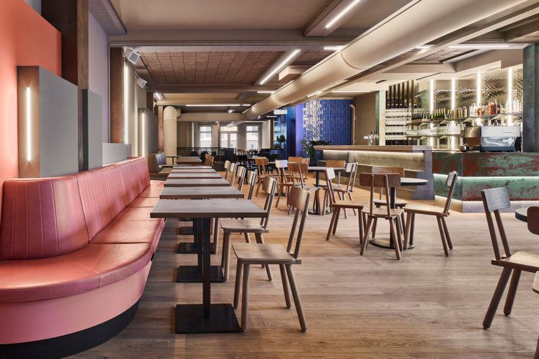 Studio Modijefsky | “Foodhallen美食广场”酒吧餐厅设计案例