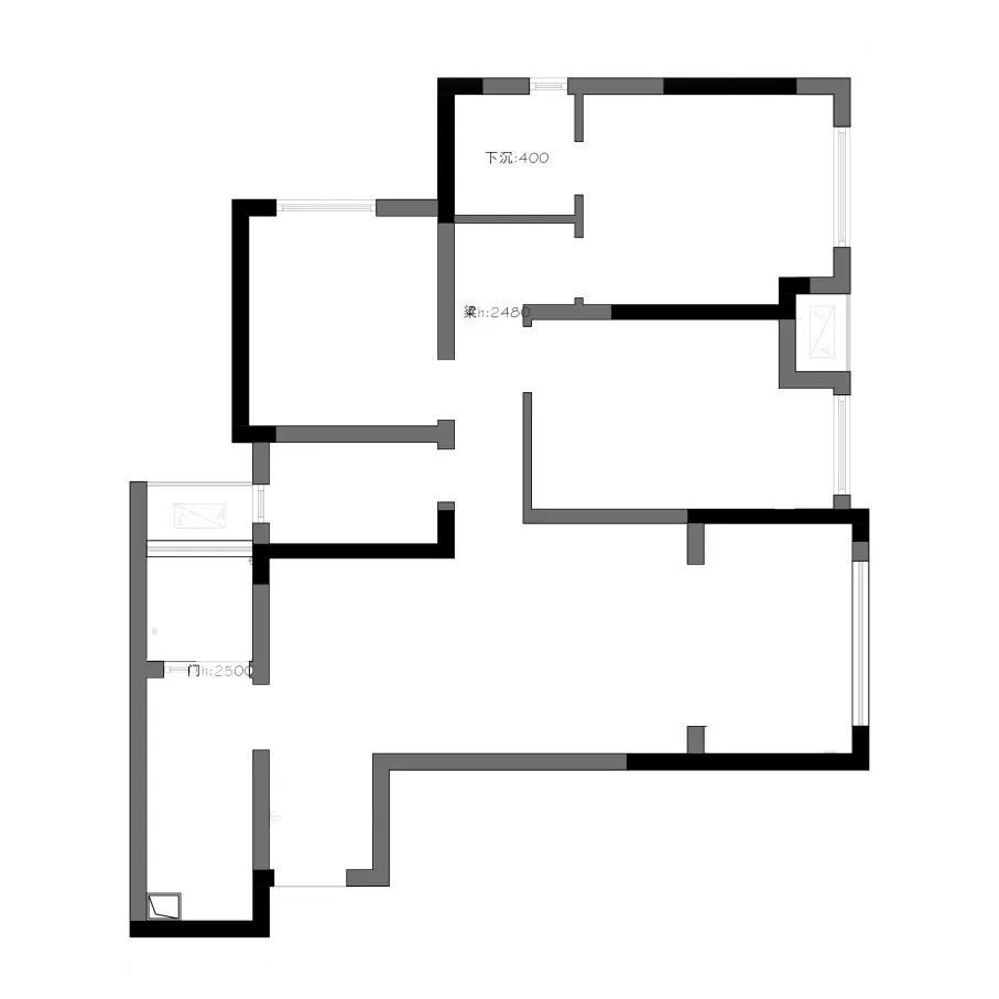 文艺的奶油色调，复古恬静的治愈力量 | 皋邸设计设计案例