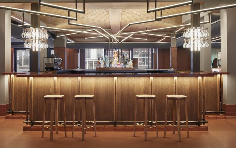 Studio Modijefsky | “Foodhallen美食广场”酒吧餐厅设计案例