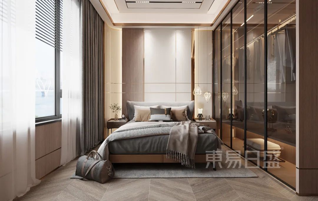 深圳东易日盛总部丨204㎡意式轻奢住宅设计案例