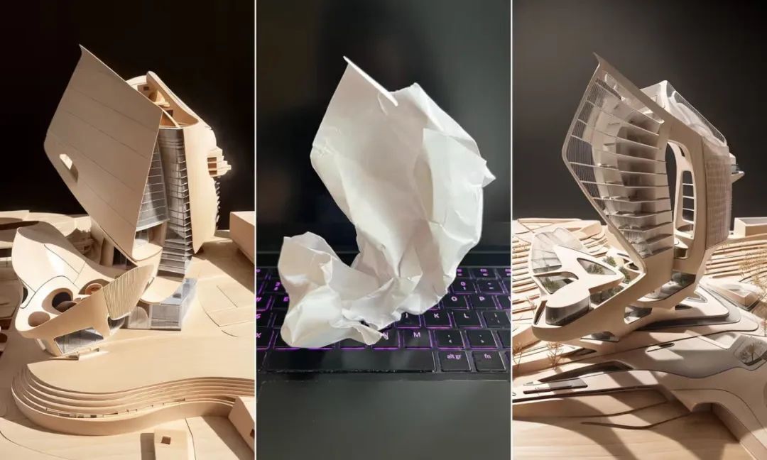 AI浪潮下的建筑设计，半成品世界的试金石设计案例