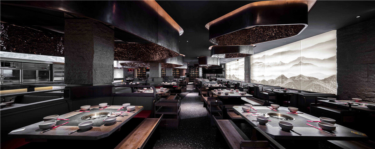 重庆“麻神辣将”火锅店 | 上瑞元筑设计案例