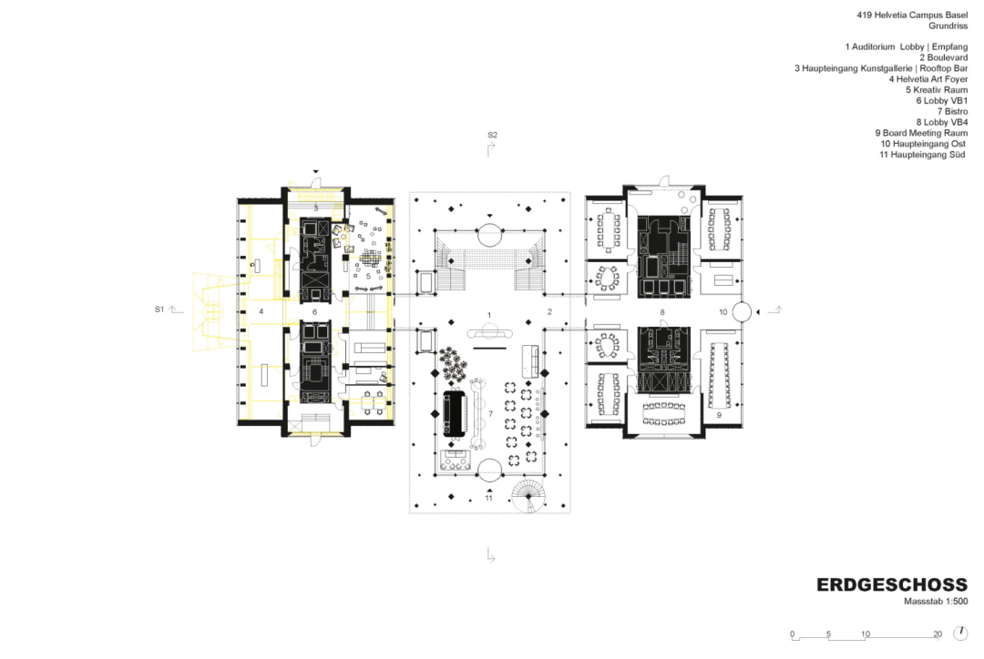 Herzog & de Meuron丨 Helvetia保险巴塞尔总部设计案例