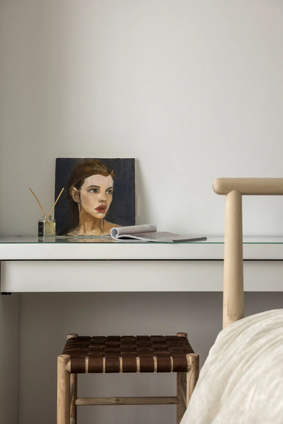 文艺的奶油色调，复古恬静的治愈力量 | 皋邸设计设计案例