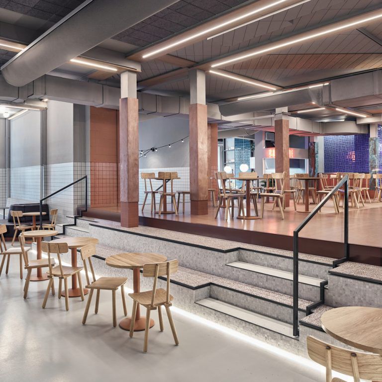 Studio Modijefsky | “Foodhallen美食广场”酒吧餐厅设计案例