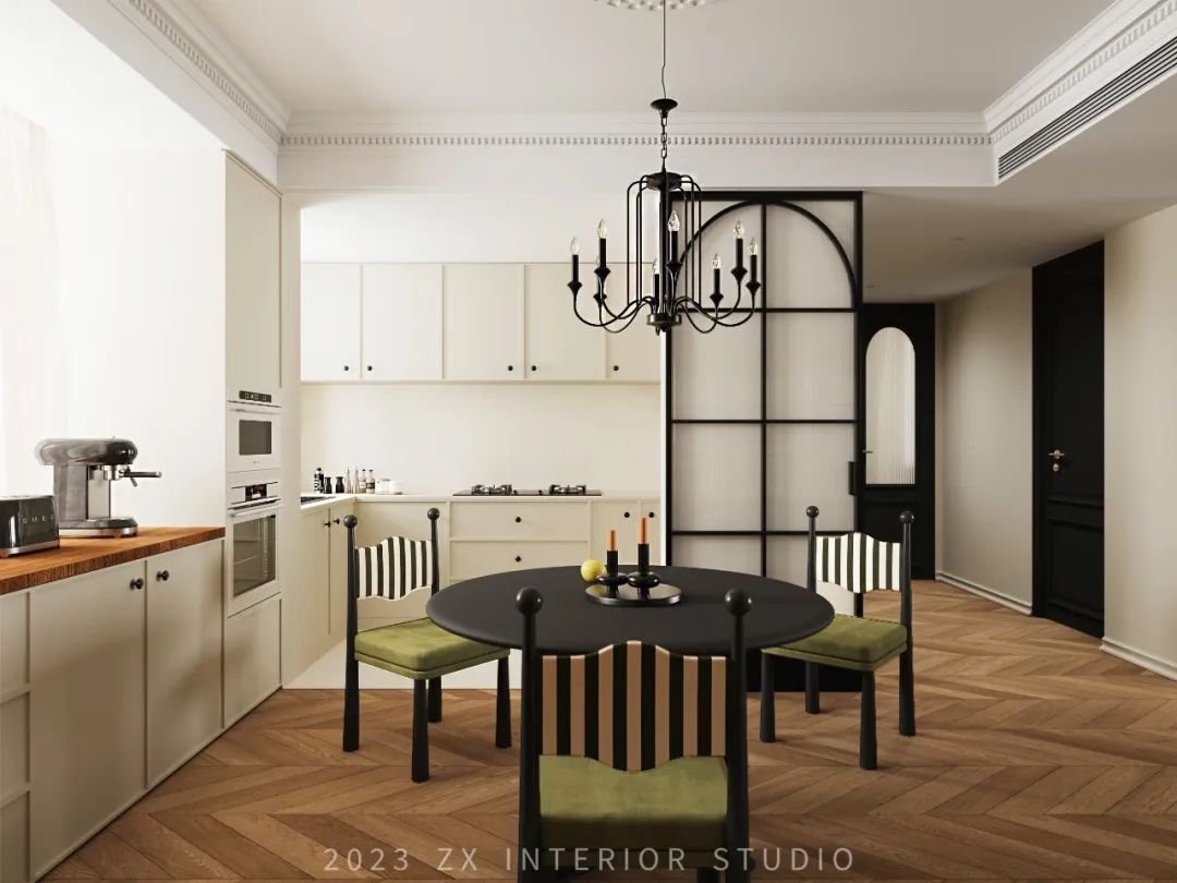 Z.X Design 丨130㎡法风新案设计案例