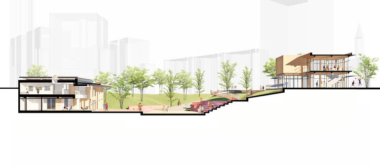  LEL DESIGN STUDIO丨成都高碑社区邻里中心 设计案例