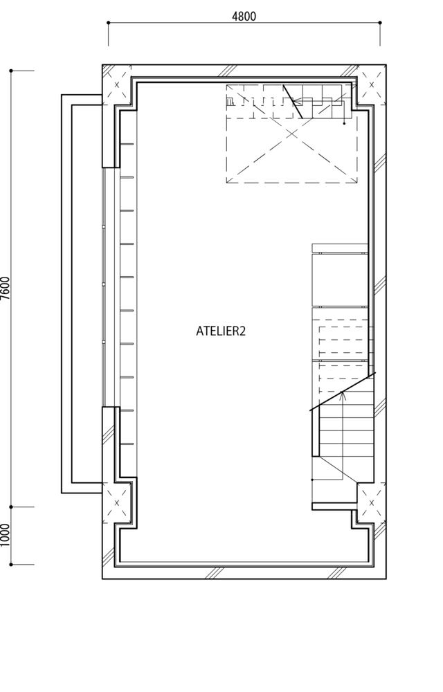 独特的日式独栋别墅 小空间的利用 House in Myougadani设计案例