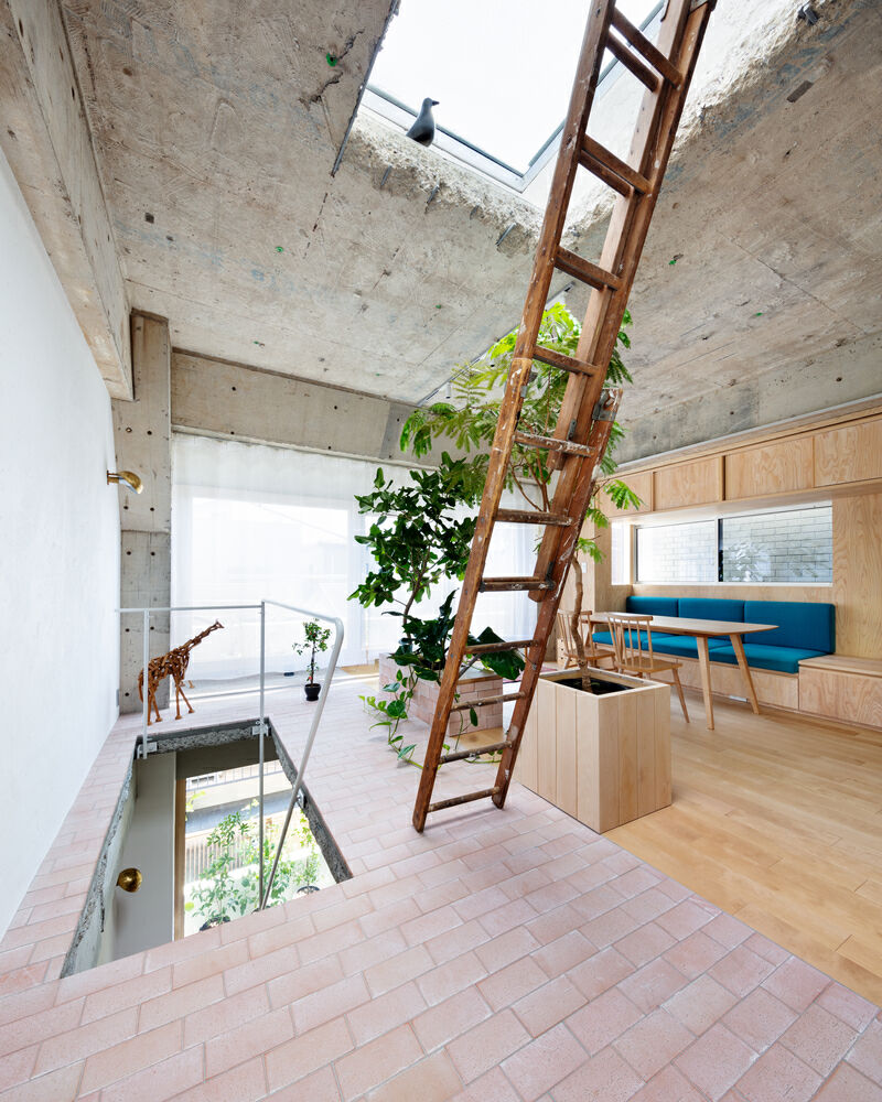 独特的日式独栋别墅 小空间的利用 House in Myougadani设计案例
