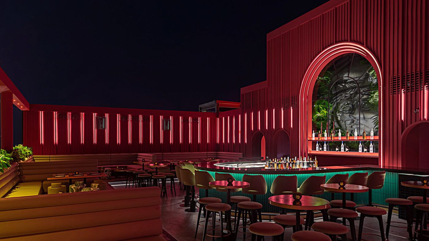 黎巴嫩贝鲁特·BAU屋顶酒吧设计 | Rabih Geha Architects设计案例