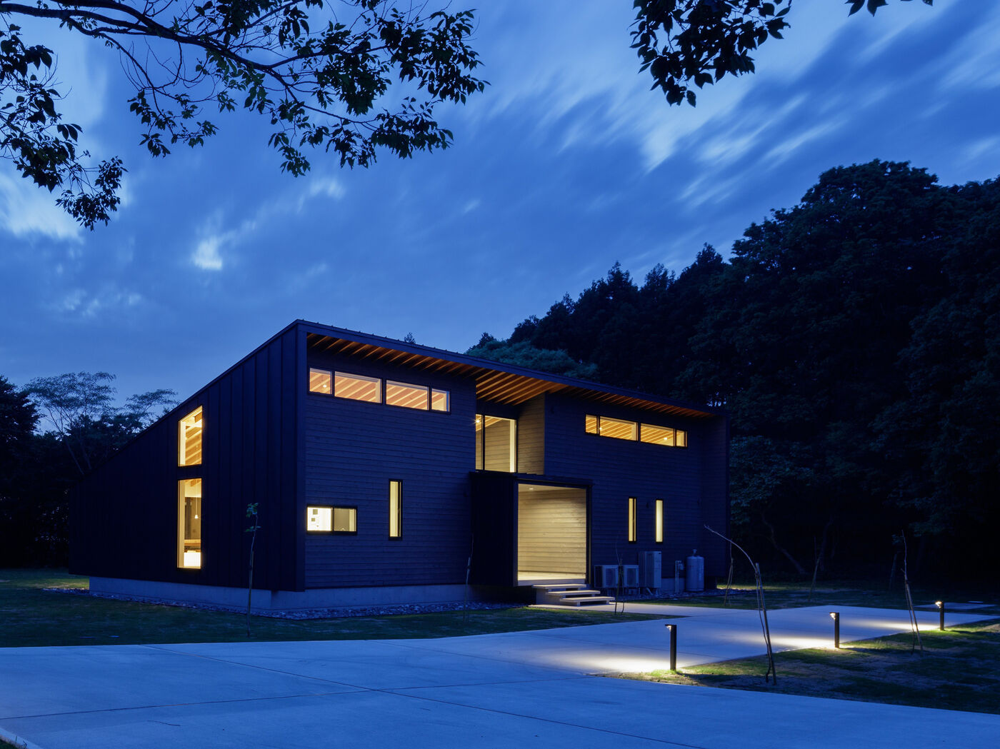 Villa in Sakura 日式林间别墅设计案例