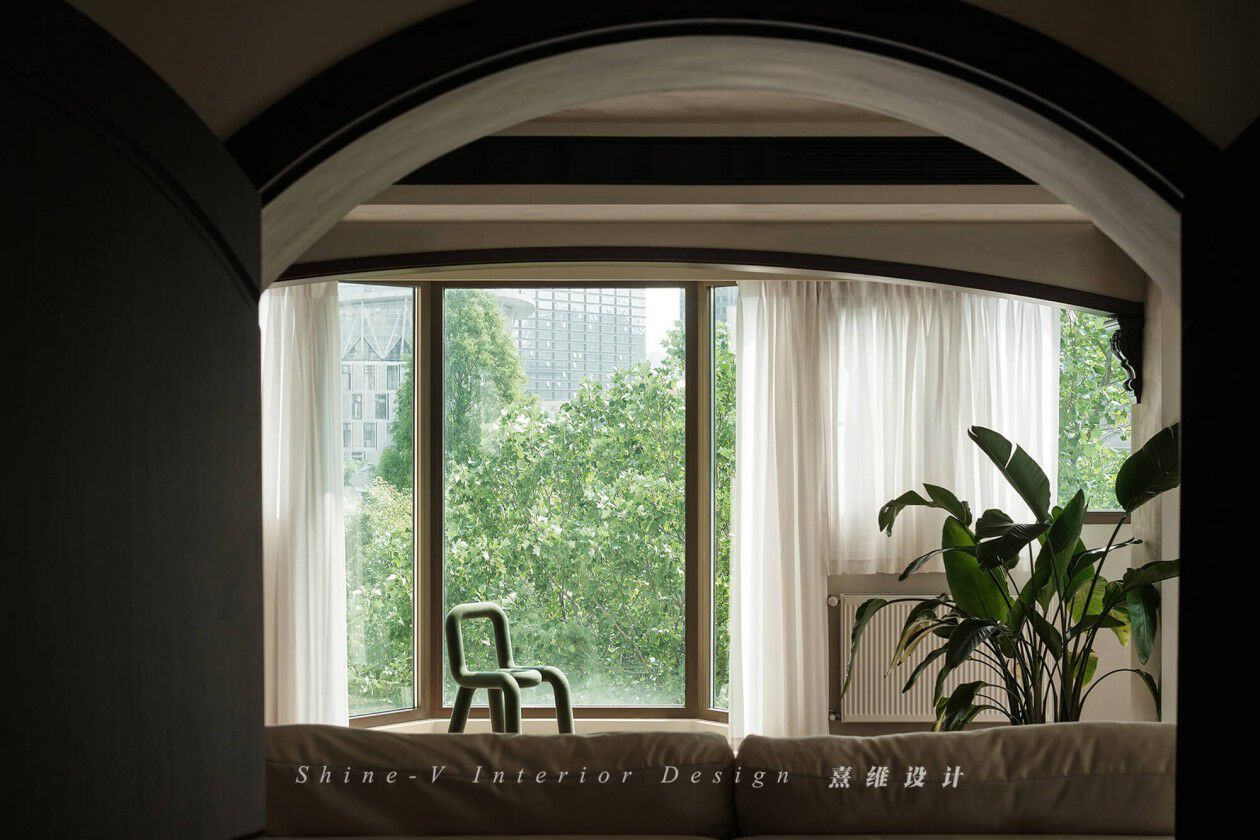 140㎡现代杂糅侘寂，优雅复古 | 熹维设计设计案例