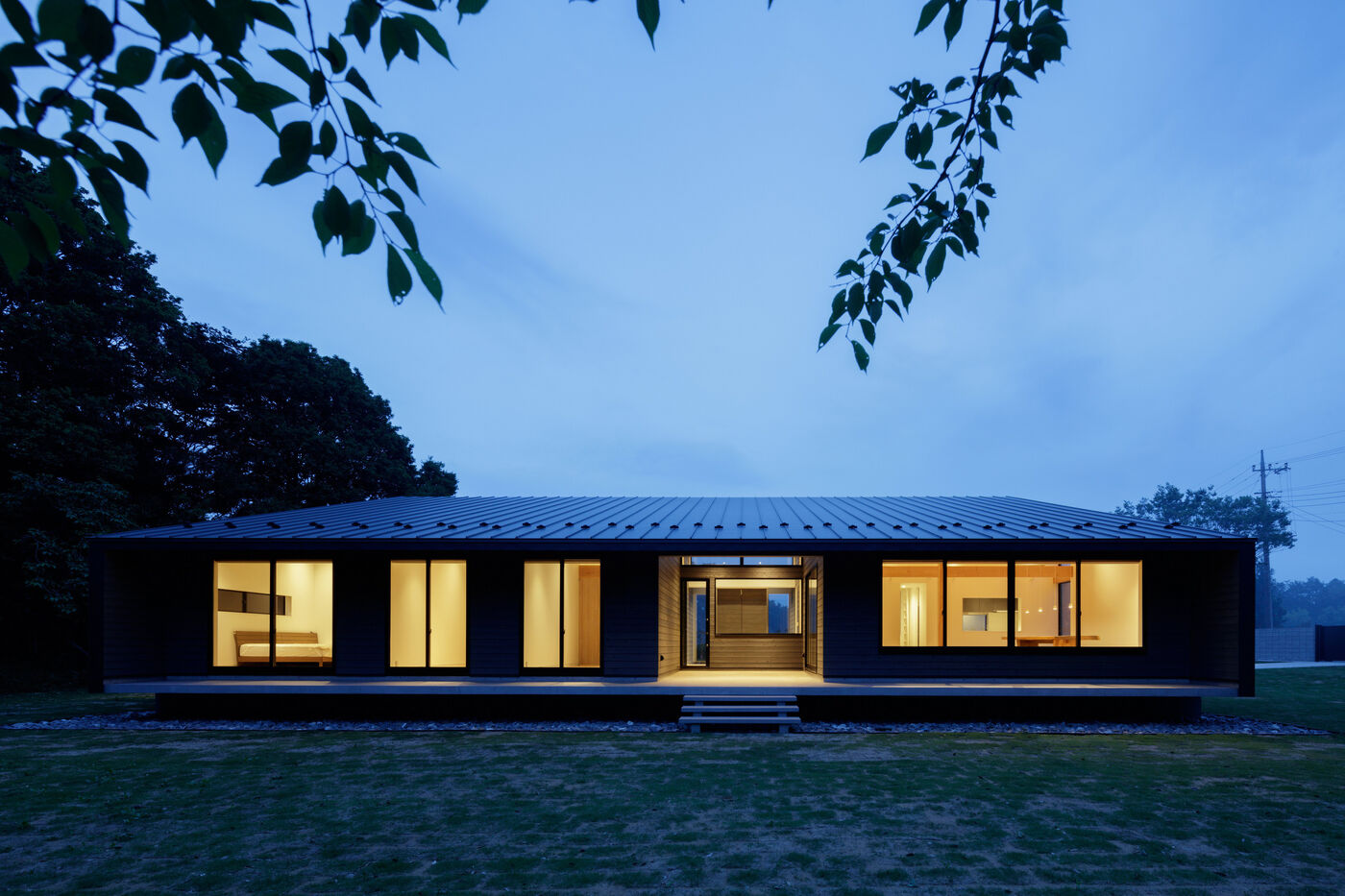 Villa in Sakura 日式林间别墅设计案例