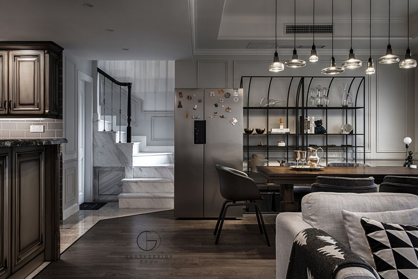 美式混搭的自我定义 | 皋邸设计 设计案例