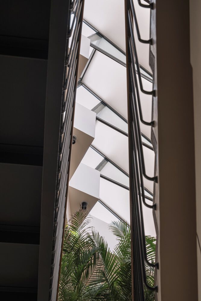 红砖编织出来的公寓 The Linear House设计案例