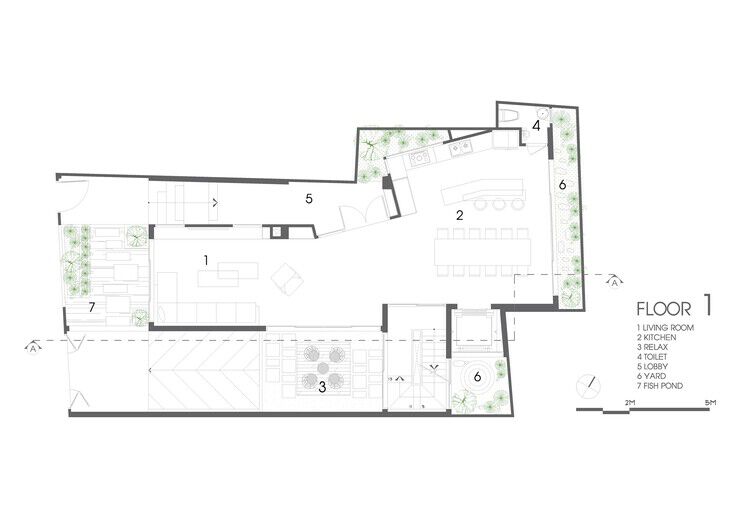 瑜伽住宅丨Cát Môc Group设计案例