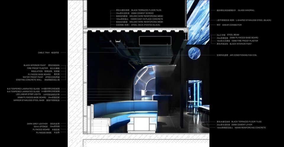渣CLUB酒吧 |斗西设计设计案例