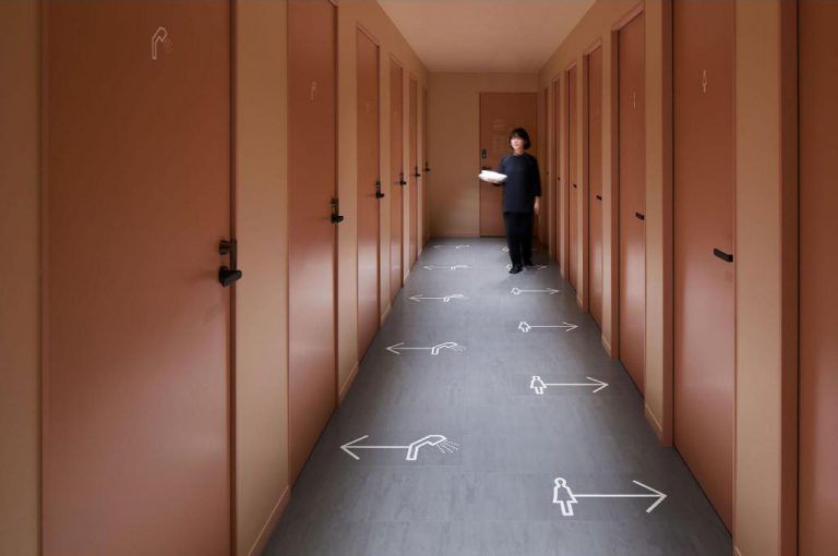  日本大阪·9h nine hours胶囊旅馆 | Naruse Inokuma Architects设计案例