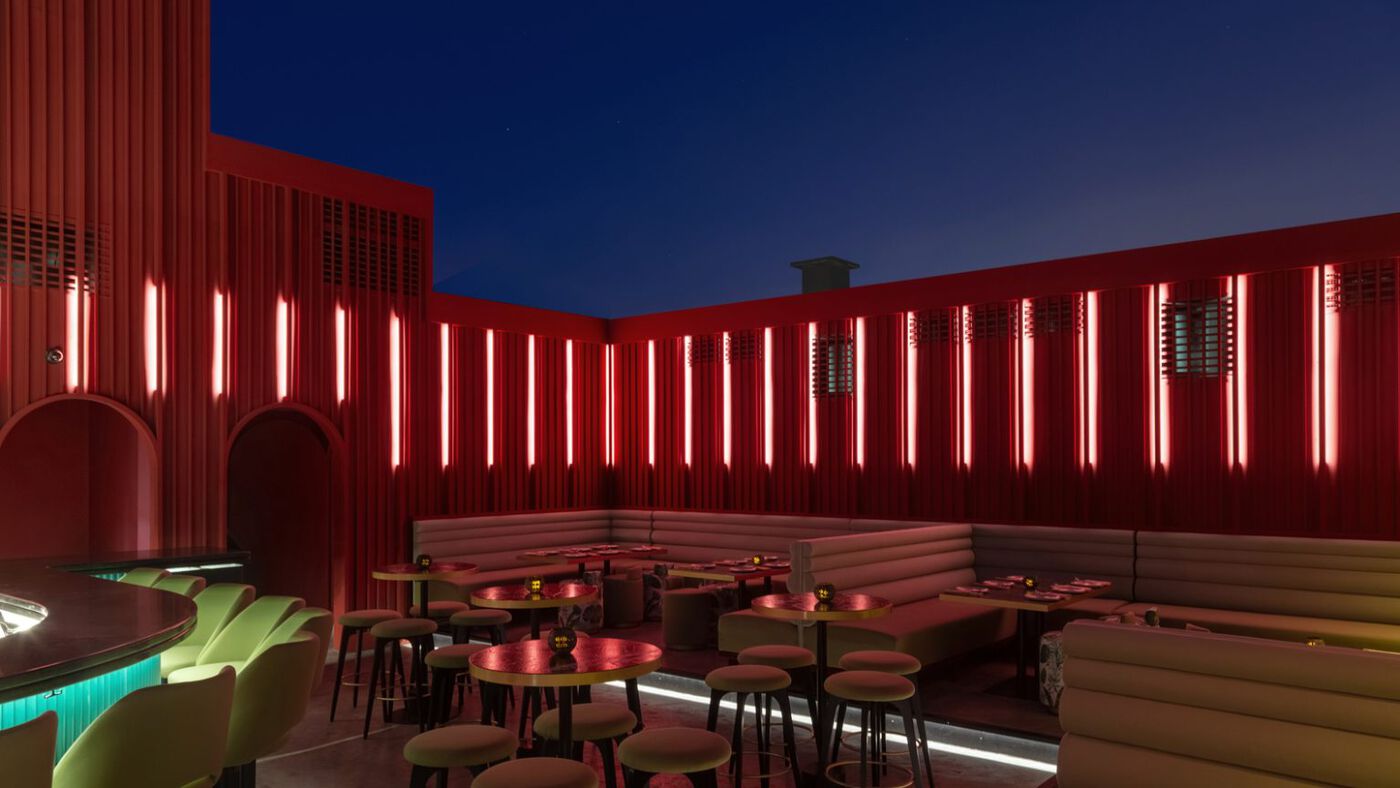 黎巴嫩贝鲁特·BAU屋顶酒吧设计 | Rabih Geha Architects设计案例