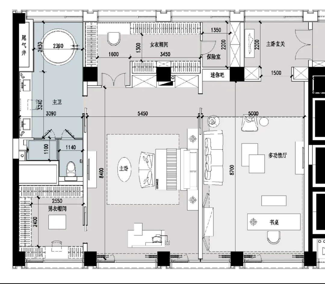 600㎡住宅 意抒烟火之敬 | HID赫尔贝纳设计案例
