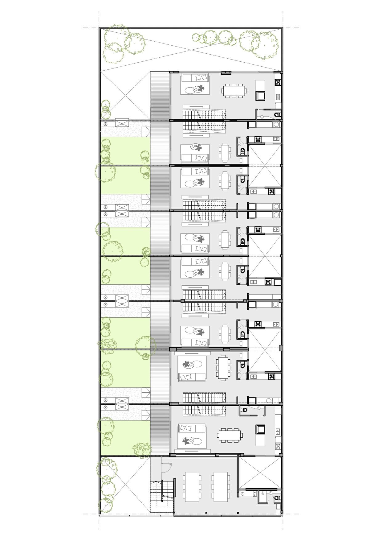8 屋综合体丨8 Houses Complex设计案例
