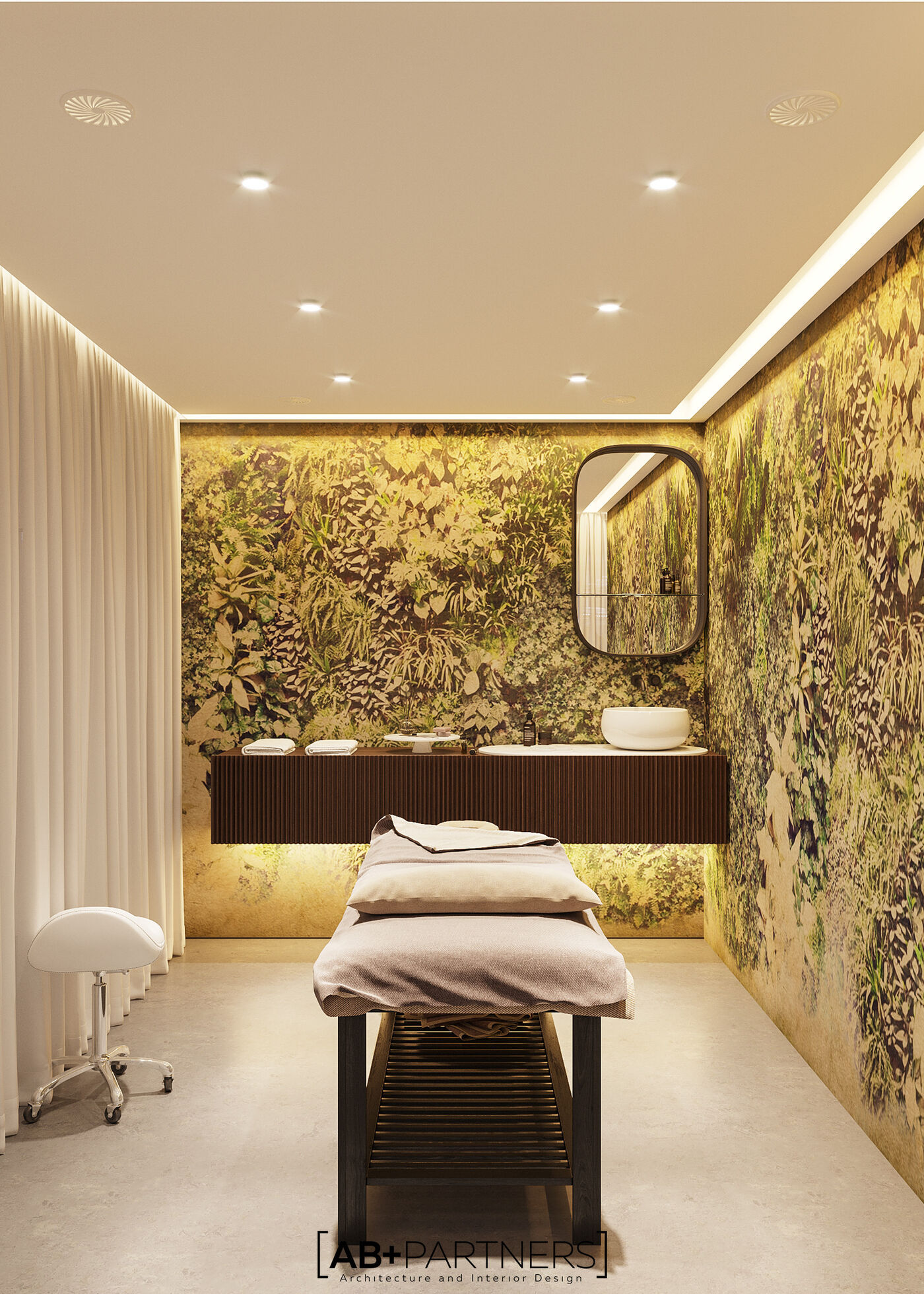 Milanin Concierge – răsfățul culorilor calme135㎡精致美容院设计案例