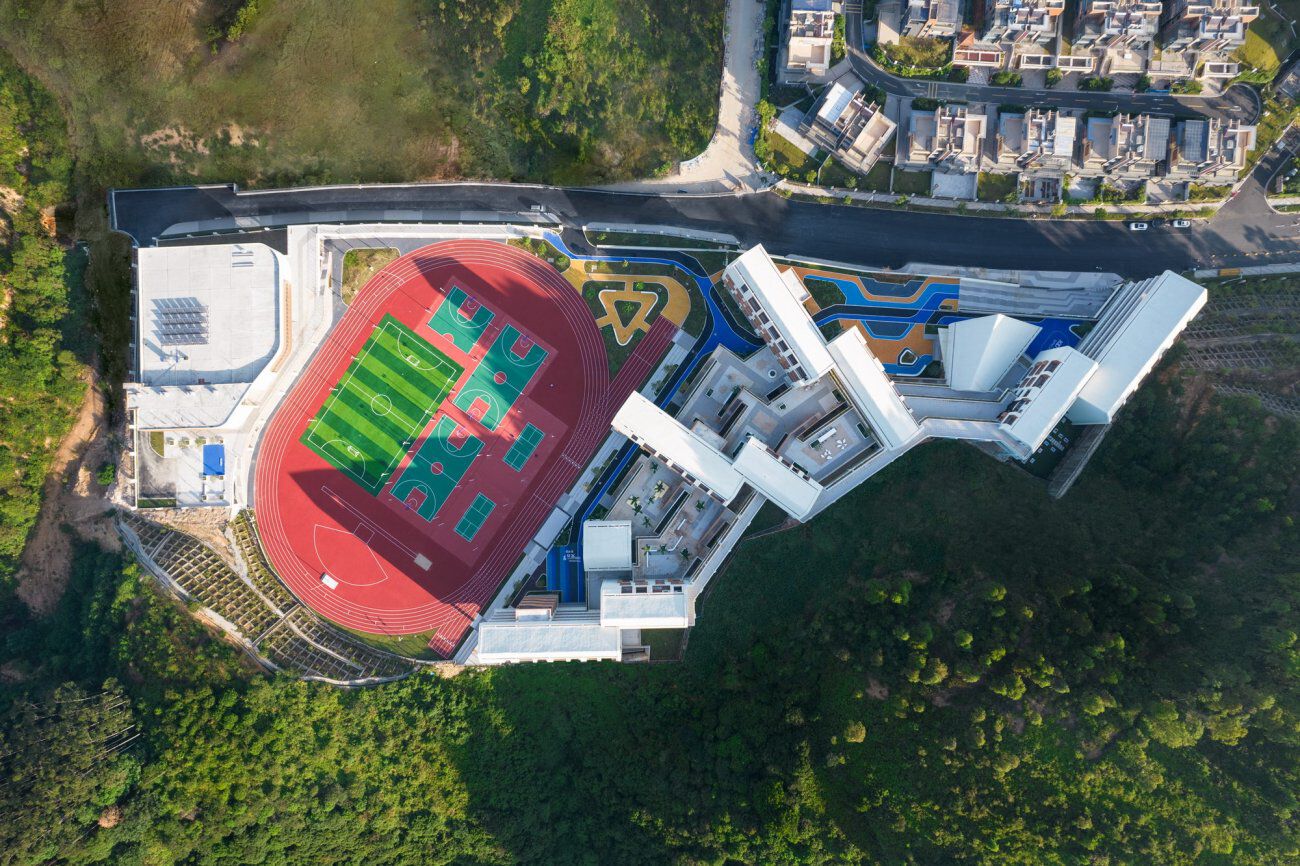 墨泰建筑丨惠阳沙田镇第二小学设计案例