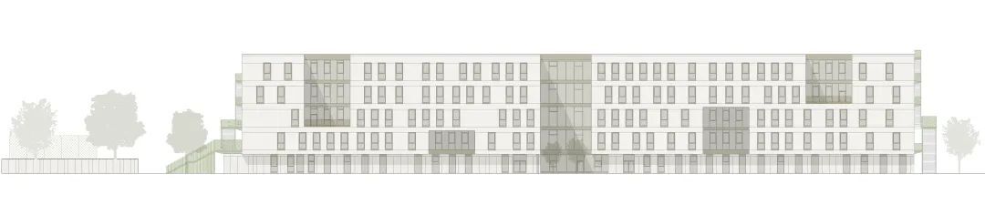 奥地利维也纳学校综合体 | SHIBUKAWA EDER Architects设计案例