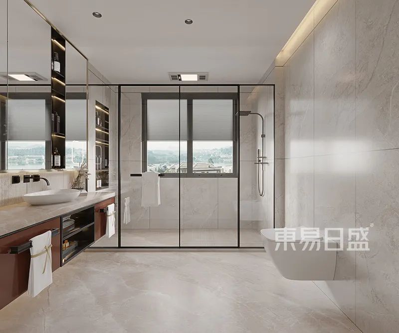 深圳东易日盛 | 650㎡新中式住宅设计案例