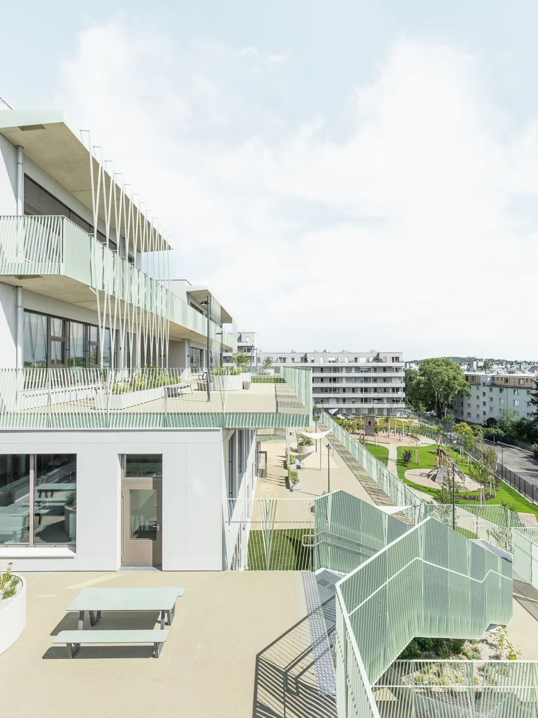 奥地利维也纳学校综合体 | SHIBUKAWA EDER Architects设计案例