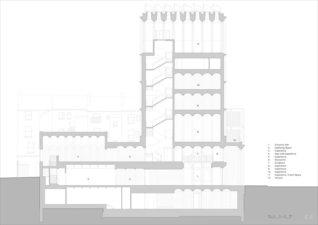 国际橄榄球体验馆 | Níall McLaughlin Architects设计案例