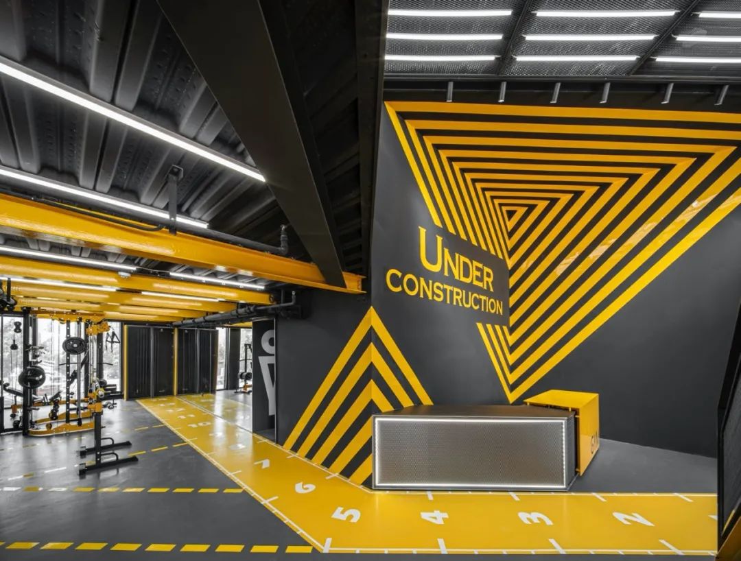 中海左岸澜庭UNDER CONSTRUCTION健身房| DAGA大观建筑设计案例